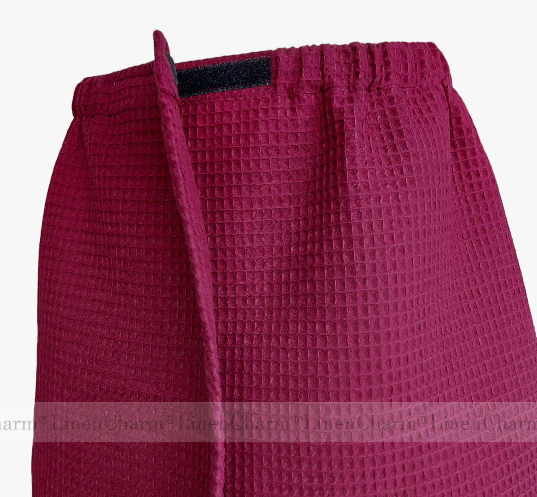 Saunatuch für Frauen | XS–6XL, weiche Baumwolle – perfekt für Bad, Sauna & Pool – Bordo Burgund