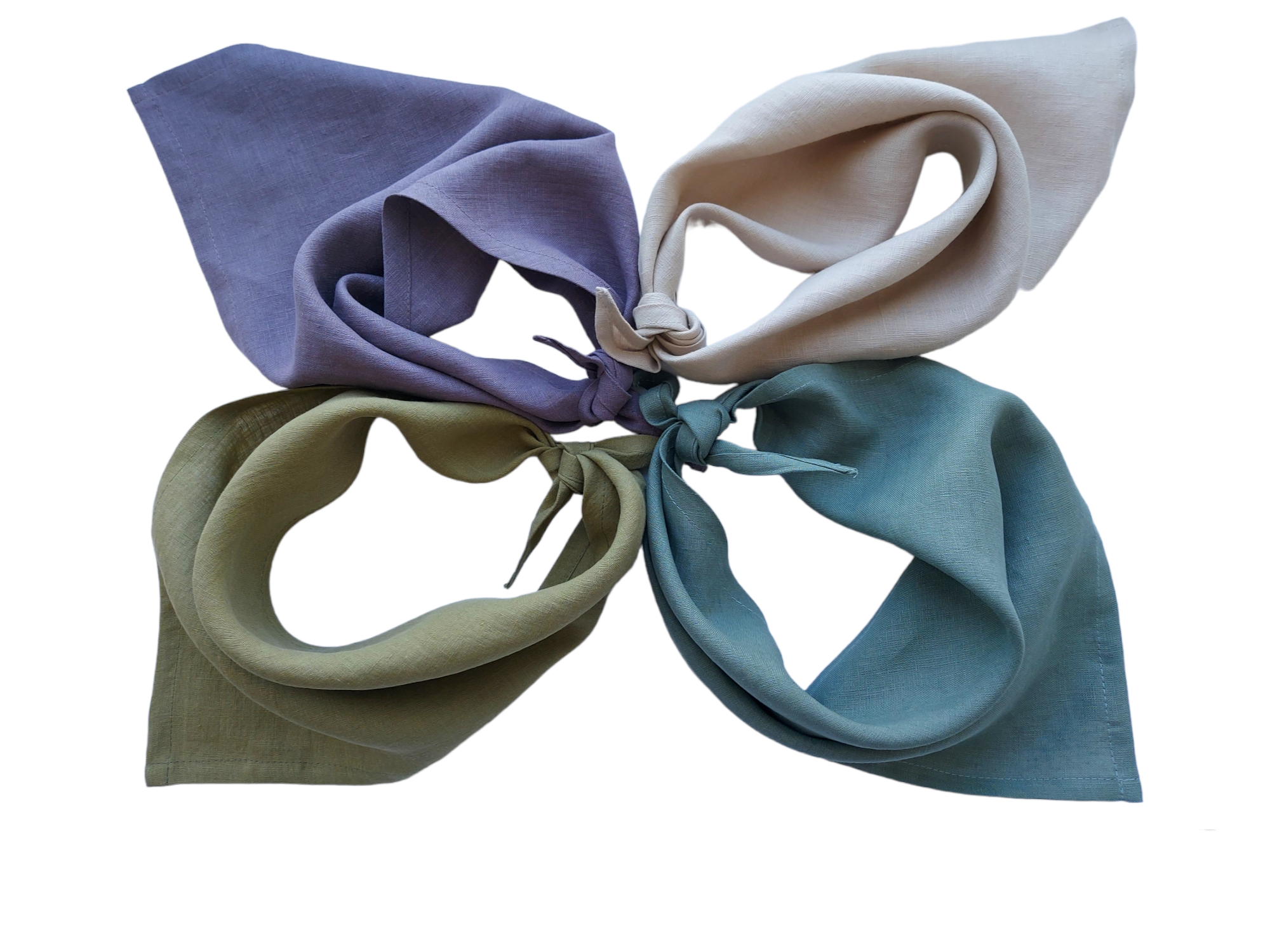 Leinen Bandanas