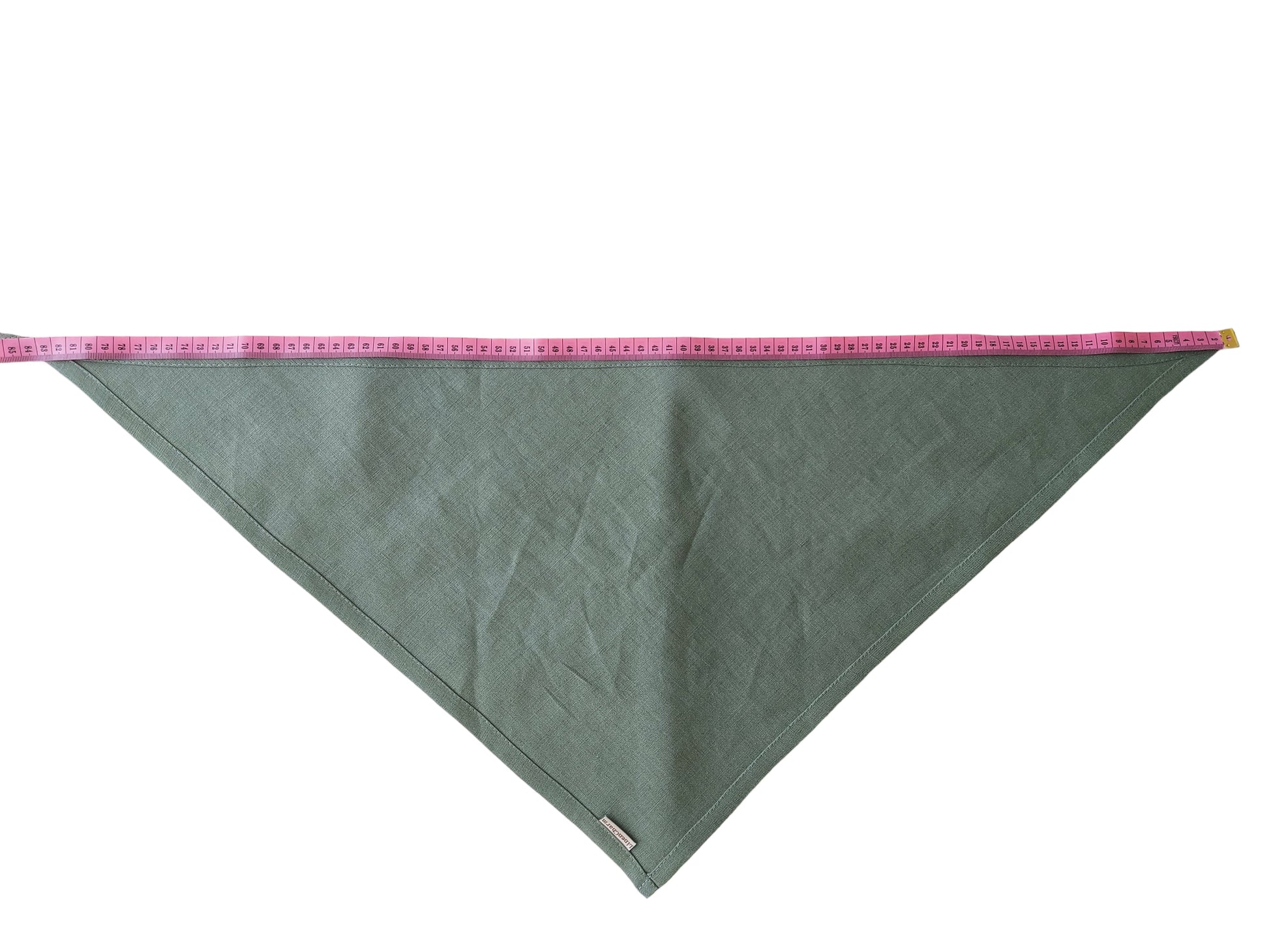 Leinen Bandana in Fern – Weiches Kopftuch aus 100% Leinen | Stirnband & Haarband