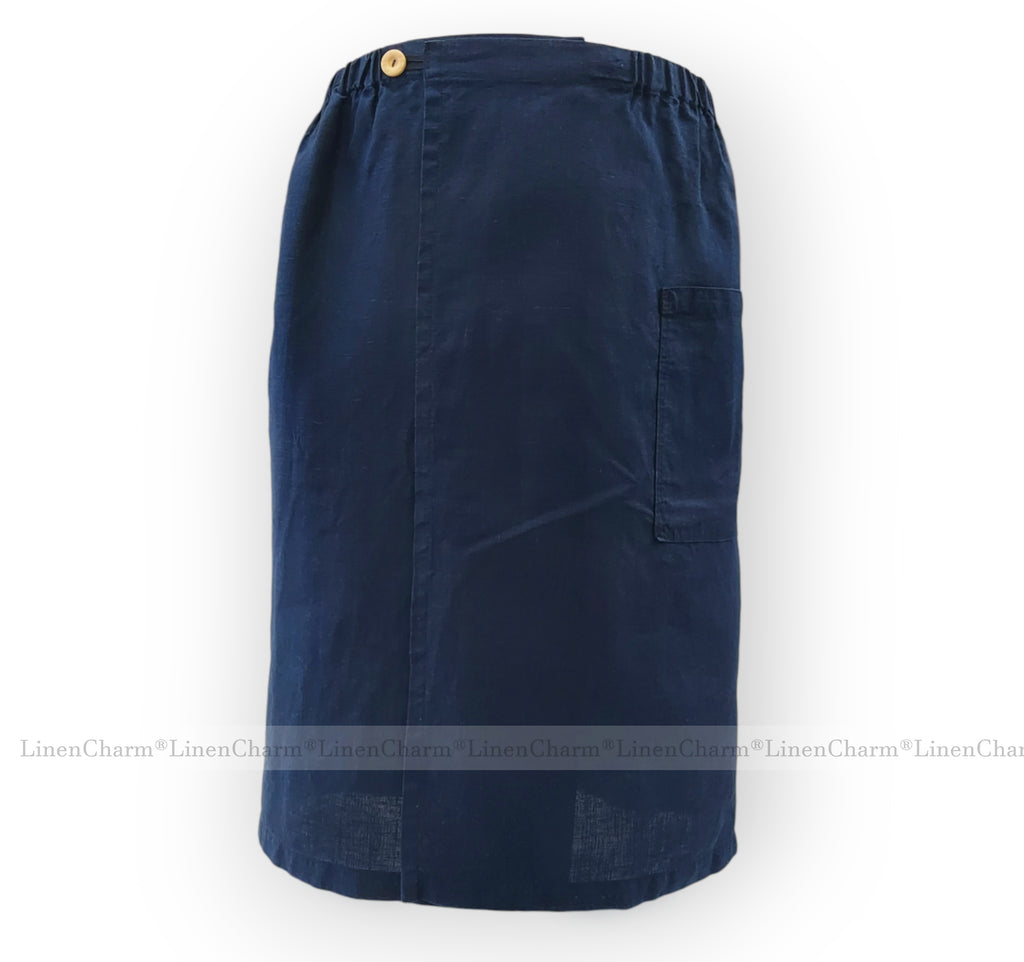 Herren Leinen Sauna-Kilt – Premium Handtuch-Wickel in verschiedenen Farben